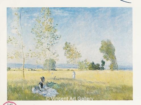A588, MONET, Meadow at Bezons